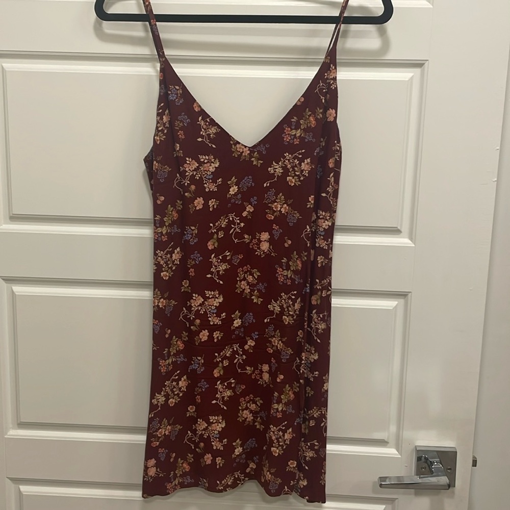 Reformation Marlowe mini tank dress with slit